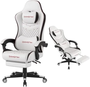 Gaming Chair with Footrest and Lumbar Support — Smart Chairs, MINOMAC
