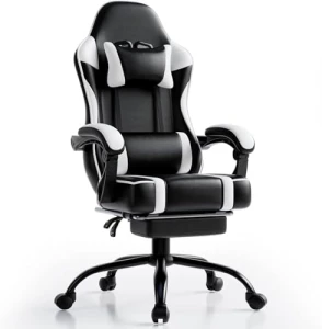 Massage Gaming Chair with Footrest — Smart Chairs, Ailatimogo
