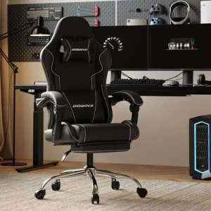 Ergonomic Gaming Chair with Footrest — Smart Chairs, Dowinx