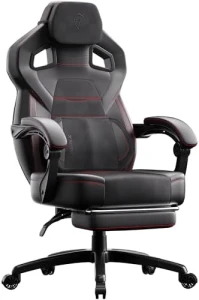 PU Leather Gaming Chair with Footrest — Smart Chairs, Dowinx