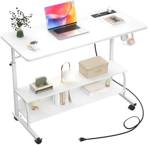 Rolling Standing Desk with Power Outlets — Standing Desk, Armocity