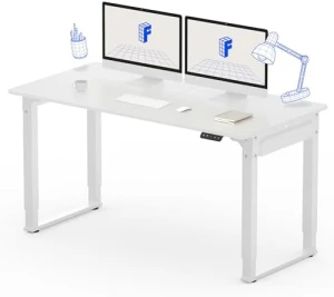 4-Leg Standing Desk with Storage — Standing Desk, FLEXISPOT