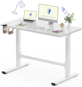 Adjustable Standing Desk with Wheels — Standing Desk, FLEXISPOT