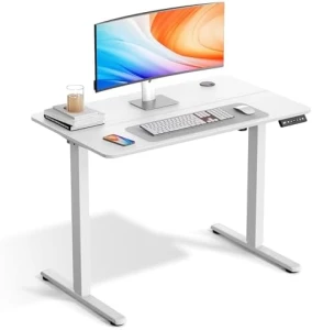 Electric Standing Desk Adjustable Height 48 x 24 Inch — Standing Desk, VVENACE