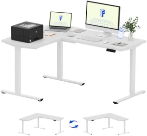 L Shaped Standing Desk — Standing Desk, FLEXISPOT