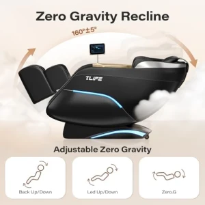 Massage Chair Full Body, Zero Gravity Recliner with Body Scan, SL-Track Shiatsu Massage Chair — Massage Chairs, TLIFE