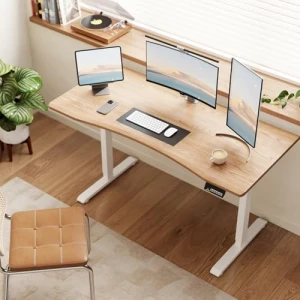 Solid Wood Electric Standing Desk — Standing Desk, YAZIFIRSTLY