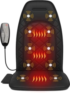 Back Massager for Chair with Heat — Massage Chairs, THERAZZAGGE