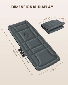 Full Body Massage Mat with Heat — Massage Chairs, Heycool