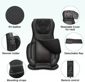 Neck and Back Massager with Heat — Massage Chairs, Snailax