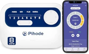 8 Zone Smart Sprinkler Controller — Irrigation System, Pihode
