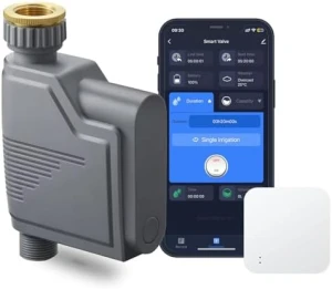WiFi Smart Water Timer with Hub — Irrigation System, Haozee