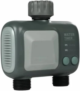 WiFi Sprinkler Timer, Smart Hose Faucet Timer 2 Outlets — Irrigation System, Generic
