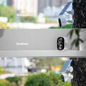 2K Solar Security Camera Wireless Outdoor System — Security Camera, SOVMIKU