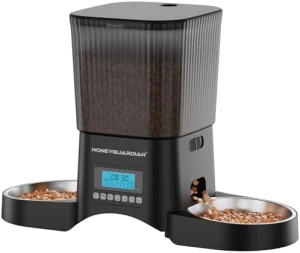 Automatic Cat Feeder for 2 Cats — Automatic Pet Feeder, HoneyGuaridan