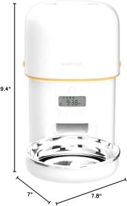 Automatic Pet Feeder with Programmable Portion Control — Automatic Pet Feeder, Yuposl