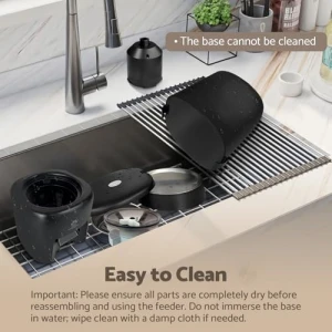 Automatic Cat Feeder, 5G WiFi Auto Food Dispenser with Desiccant Bag, 5L Timed Pet Feeder — Automatic Pet Feeder, MYGODPET