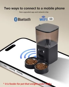 Automatic Cat Feeder with Camera — Automatic Pet Feeder, Junbec-Pet