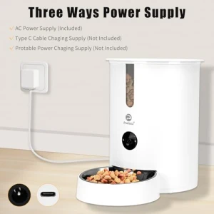 Automatic Cat Feeders with 1080P HD Camera — Automatic Pet Feeder, Podazz