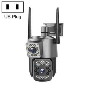 Dual Lens Panoramic Surveillance HD WiFi Camera — Security Camera, V380