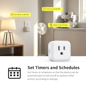 Mini Z-Wave Smart Plug with Range Extender — Smart Plug, Minoston