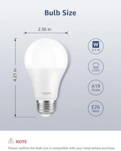 B1 AI Smart Light Bulbs — Smart Light Bulb, Lepro