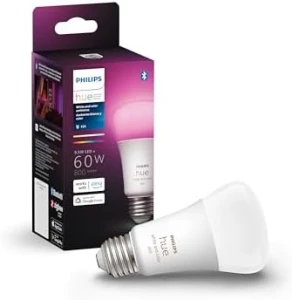 Hue Smart LED A19 Bulb 2-Pack, White Color Ambiance — Smart Light Bulb, Philips
