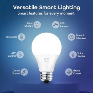 Smart Light Bulbs 2-Pack — Smart Light Bulb, Geeni
