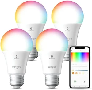 Alexa Light Bulb, 100 Watt Equivalent Bluetooth Mesh Color Changing Light Bulb, Smart Bulbs That Work with Alexa Only,... — Smart Light Bulb, Sengled
