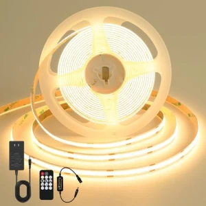 COB LED Strip Lights Warm White, 9.84ft Dimmable — LED Strip Lights, HAGILE