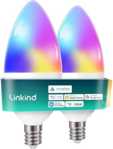 Smart Bulbs, E12 LED Bulb — Smart Light Bulb, Linkind