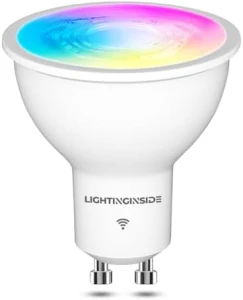 Smart GU10 Light Bulbs 50W Equivalent, 38° Beam Angle — Smart Light Bulb, Lightinginside
