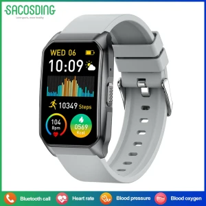 Waterproof Smart Watch with Heart Rate & Health Monitoring and Bluetooth Calling — Smart Watch, SACOSDING