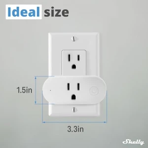Z-Wave Long Range Smart Plug with Power Monitoring — Smart Plug, Shelly