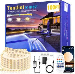 100ft Outdoor LED Strip Lights — LED Strip Lights, TENDIST