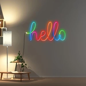 16.4 Ft. RGB + IC Flow Flexible Neon Outdoor LED Smart Light Strip — LED Strip Lights, MONSTER