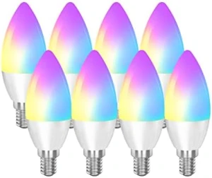Smart Light Bulbs E12 Base — Smart Light Bulb, CMARS
