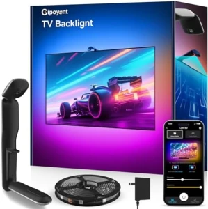 TV LED Backlight with Camera — LED Strip Lights, GIPOYENT