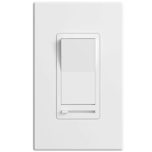 Electronic Dimmer Switch, Touch Button Control, Single-Pole with LED Indicator — Smart Switch, Amico