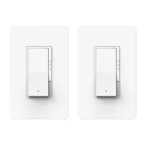 Digital Dimmer Light Switch, Single Pole/3-Way LED Slide Dimmer — Smart Switch, ThunderWay