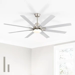 52 Inch Ceiling Fan with Lights, Smart Indoor/Outdoor — Smart Fan, Sofucor