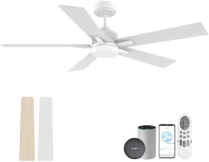 52" Smart Ceiling Fan with Lights — Smart Fan, Lorpies