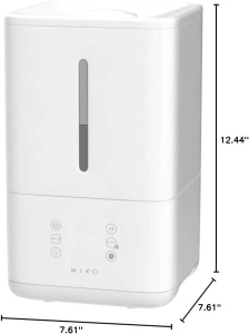 Humidifier With Cool and Warm Mist — Humidifier, MIKO