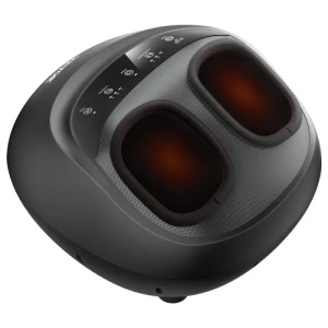 Foot Massager with Heat, Deep-Kneading, Compression, and Shiatsu - for Plantar Fasciitis, Neuropathy, Fits Up to Men's... — Foot Massager, VEVOR