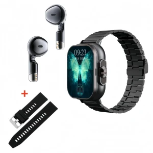 Smart Watch with Bluetooth Headset — Wireless Earbuds, ElectroCN