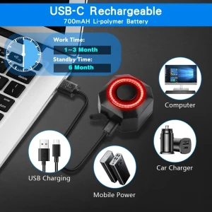 Smart Bicycle Alarm Taillight — Smart Bike Light