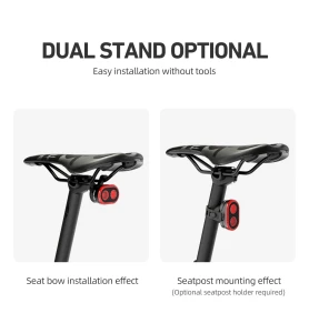 Smart Brake Sensing Bike Tail Light — Smart Bike Light, CYCLAMI