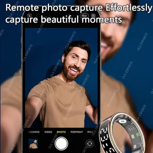 Smart Ring with LED Display and Health Monitoring — Smart Ring