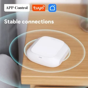 Smart WiFi/Zigbee Push Button Switch (2Gang, 6 Scene) — Smart Button Pusher, Tuya
