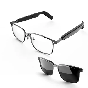 Wireless Call Music Playback Full Frame Sunglasses with Blue Light UV Protection and Waterproof — Smart Glasses, SG